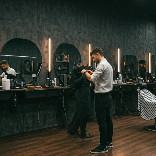 Interior Nawa Barber Modern